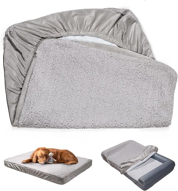 Sunsleek Dog Bed Covers Replacement Washable, Waterproof Sofa Cover for Dog