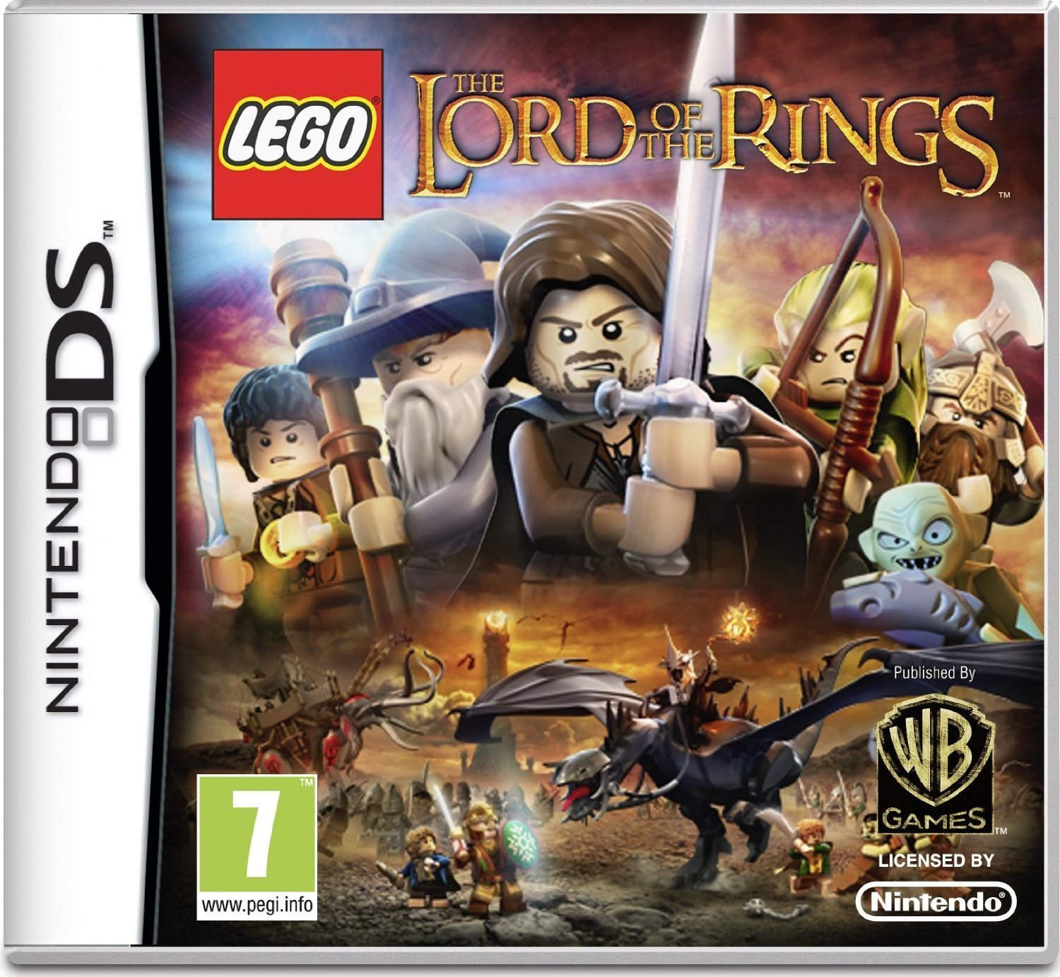 LEGO The Lord of the Rings ENGDanish Nintendo DS
