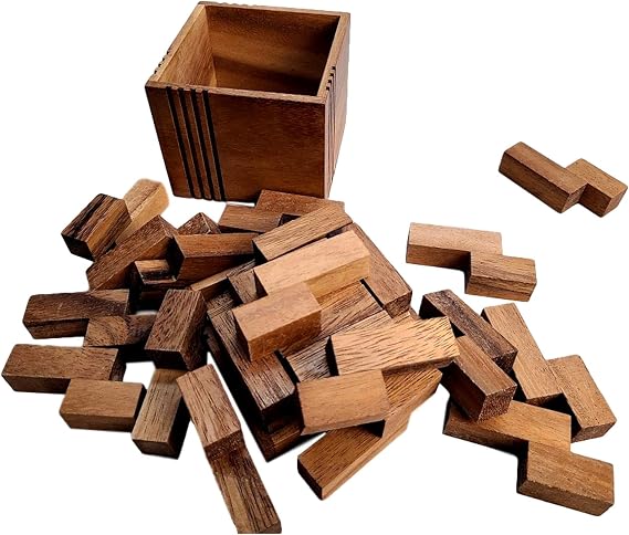 Impossible Puzzle - Shippers Dilemma Z Wood Puzzle and Brain Teaser - for Puzzle Experts Only