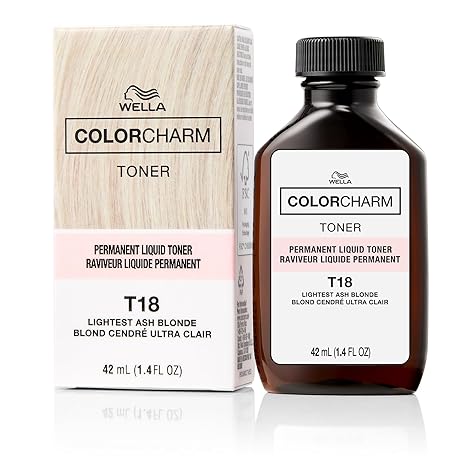 COLORCHARM Permanent Liquid Hair Toners | Neutralize Brass