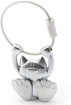 Troika Tabby Cat Keyring (KR1020MA)