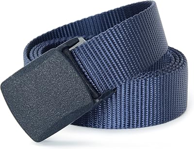 Mile High Life Nylon Golf Belt for Men | Young Boys School Uniform Belt | Youth Baseball Belt