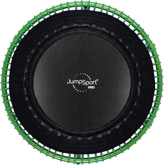 JumpSport 44" PRO Fitness Trampoline Model 550 Workout Exercise Rebounder, Green