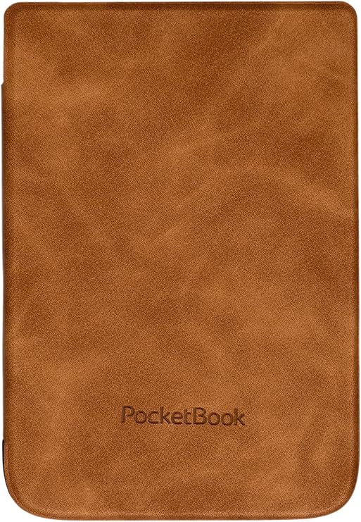 PocketBook Cover Shell für Touch HD 3 Touch Lux 4 Basic Lux 2 Light-Brown Taglia unica