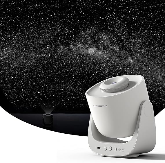 Orzorz Star Projector, Galaxy Night Light, Planetarium Projector, Star Projector for Kids, Constellation Projector as Home Planetarium Star Projector