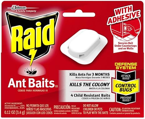 Raid Ant Baits Iii, 4.0Count