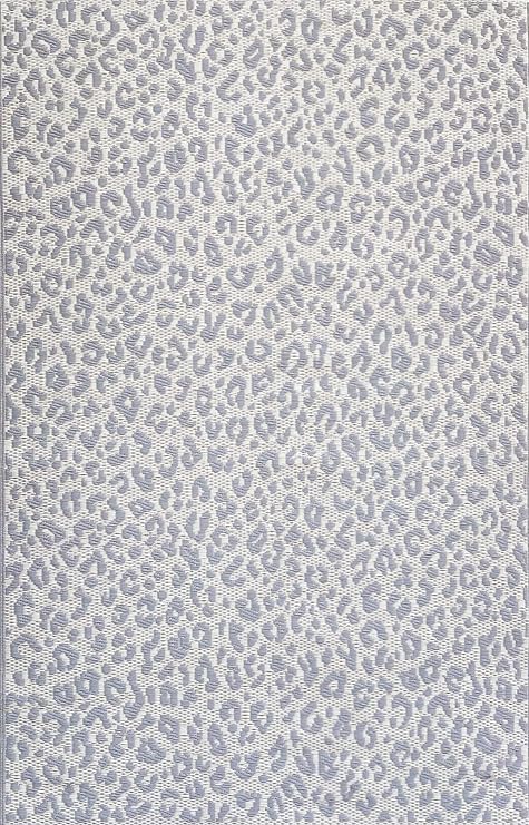 Mad Mats Abstract Outdoor Rug, Reversible Plastic Mat (Silver Cream, 5' x 8')