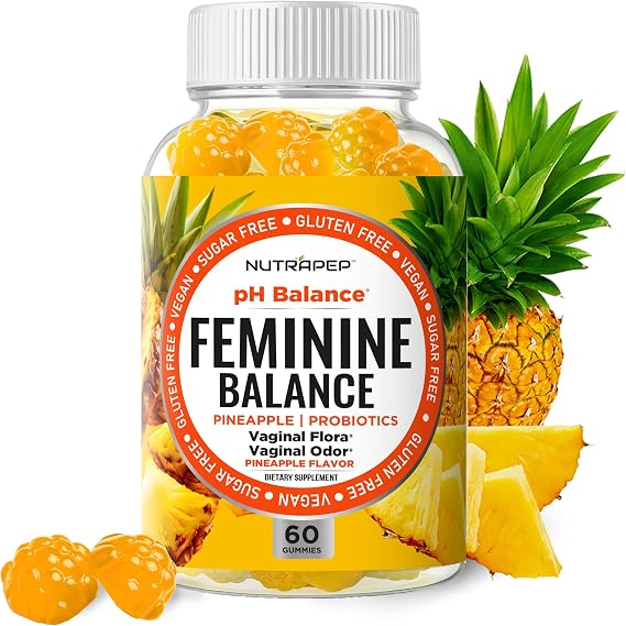NutraPep Feminine Balance Probiotics Gummies for Women