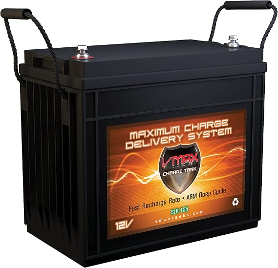 VMAX SLR155 12V 155Ah AGM Deep Cycle Rechargeable Battery