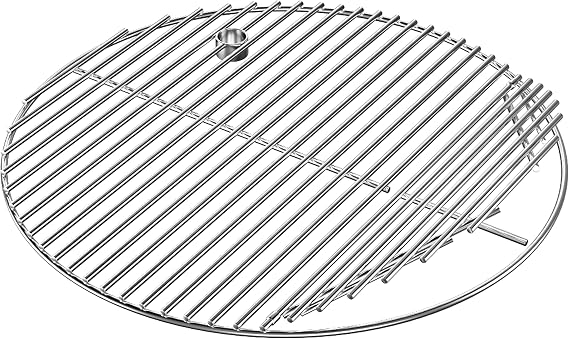 QuliMetal 19.5"304 Stainless Steel Round Grate Replacement for Akorn Kamado