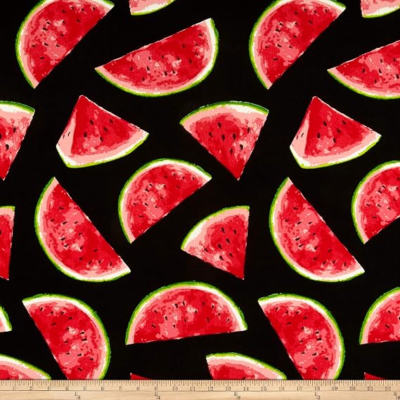Richloom Solarium Outdoor Melon Noir, Fabric by the Yard