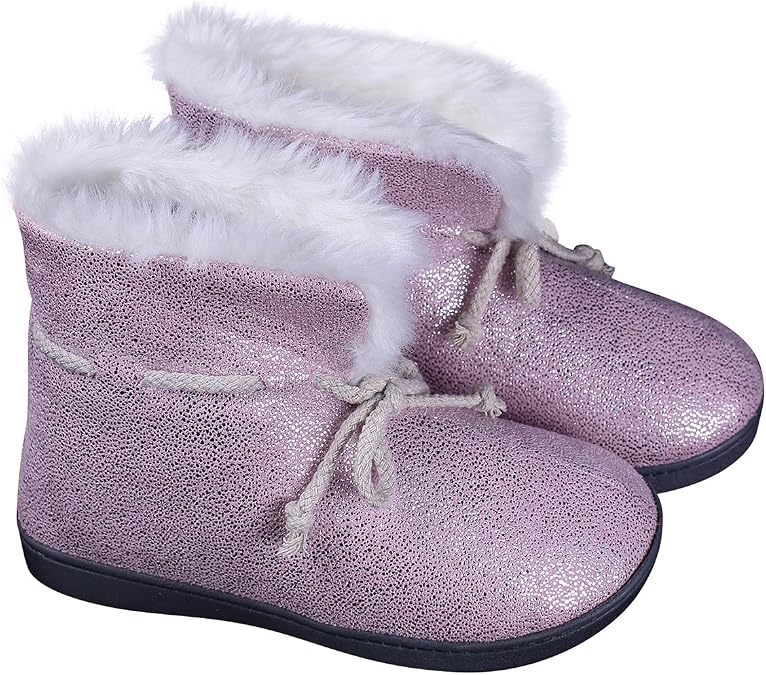 ofoot Women's Winter Boots Shoes Super Warm Faux Fur Lining Comfy Thickly Padded Memory Foam Anti-Slip TPR Soles
