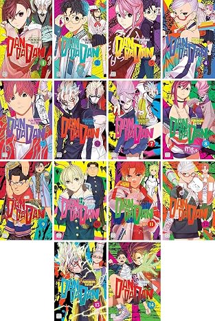 Dandadan Series Vol 1-14 Collection 14 Books Set by Yukinobu Tatsu