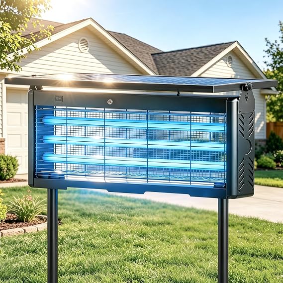 Solar Bug Zapper Outdoor 18W