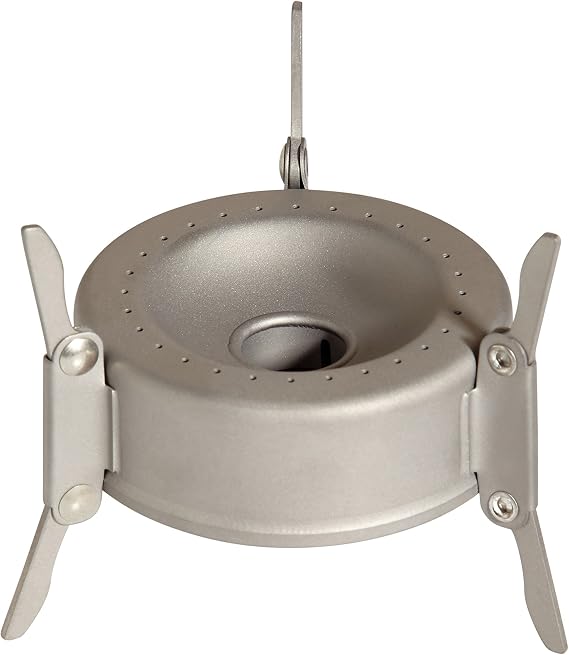 Vargo Titanium Triad Multi-Fuel Stove - Solid Titanium Construction, Lightweight, and Versatile