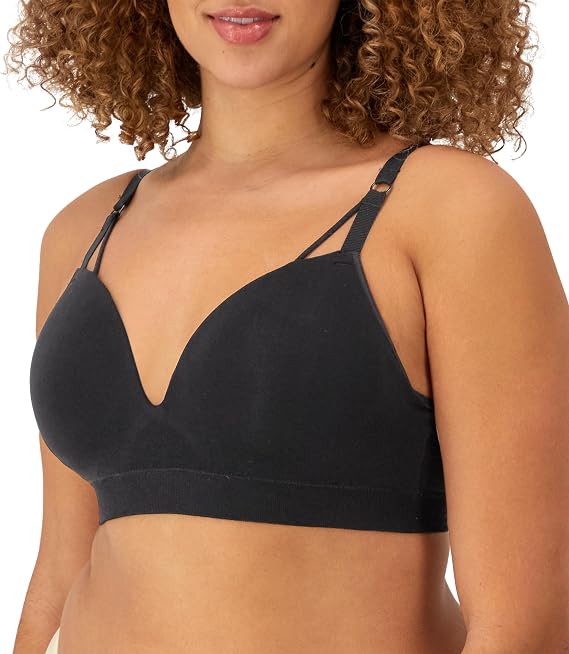 Maidenform Women's M Wireless Bra, Seamless Foam Bra, Wireless Bra with Sweetheart Neckline