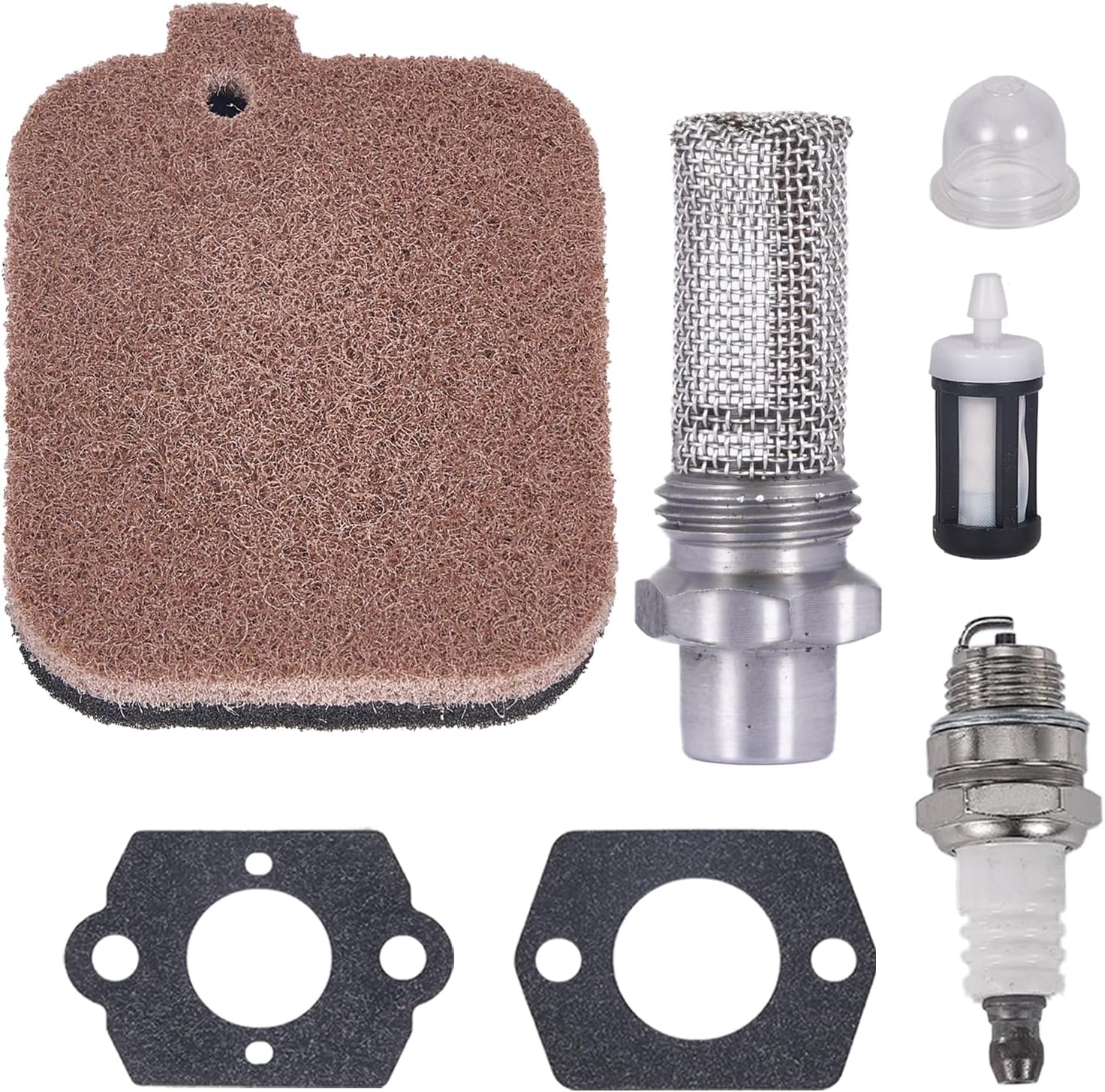Stub Spark Arrestor with 4229 120 1800 Air Filter Tune Up Kit for STIHL BG45 BG46 BG55 BG56 BG65 BG85 BG86 BR45C SH55 SH85 SH56 Leaf Blower Parts