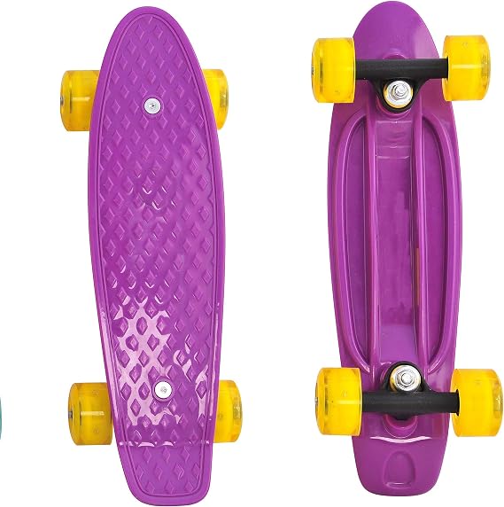 17inchX5inch Completed Skateboard Mini Cruiser Board with High Bounce PU Wheel