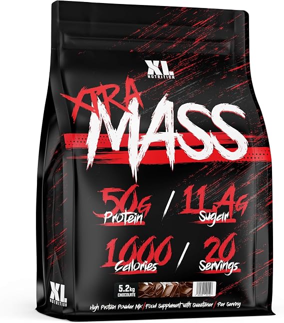 Mass Gainer 5.2kg Chocolate 1000 Calories 50g Protein