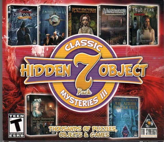 Classic Mysteries III Hidden Object 7 Pack PC Game