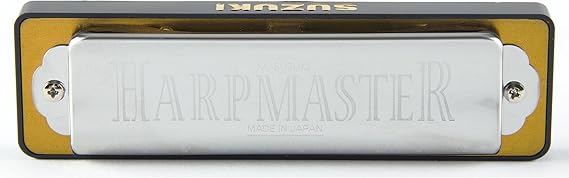 Suzuki MR-200-C Harpmaster 10-Hole Diatonic Harmonica Key of C | 0