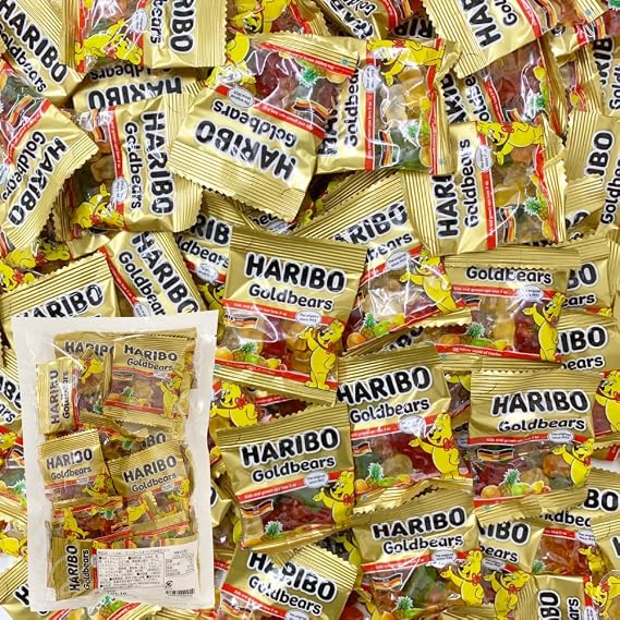 HARIBO Gummy Mini Gold Bears 300g Share Pack HARIBO Mini Gold Bears