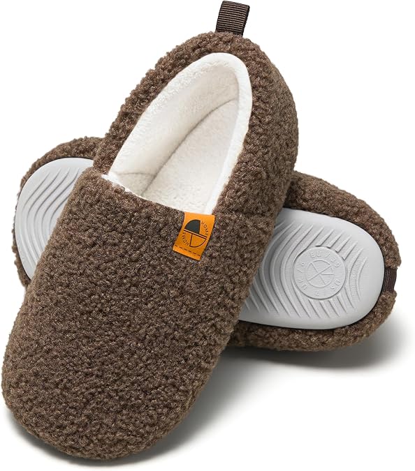 House Slippers for Women Lightweight House Shoes Warm Closed Back Slippers