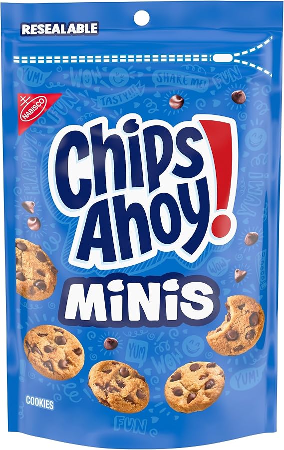 Nabisco Mini Chips Ahoy! Original Snak-Saks Cookies 226g (Pack of 2)