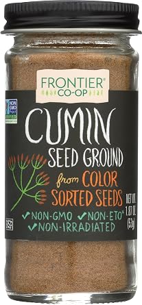 Frontier Cumin Seed Spice - Ground - 1.87 Ounces