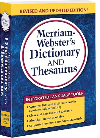 Merriam-Webster's Dictionary and Thesaurus