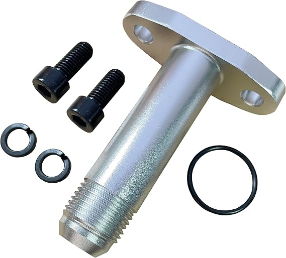 Turbine Oil Drain Joint 10AN,Turbocharger Flange Adapter for T3 T4 GT28 GT30 GT35 T25 Turbo Charger