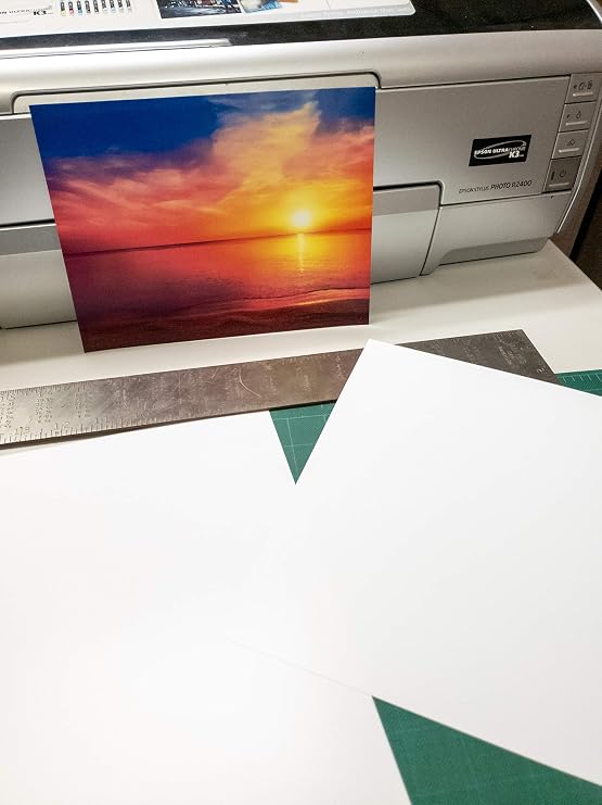 8" X 10" Premium Matte Bright White Inkjet Double Sided Photo Paper - 50 Sheets