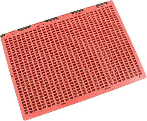 Braille Slate - Full Page - Red and Black