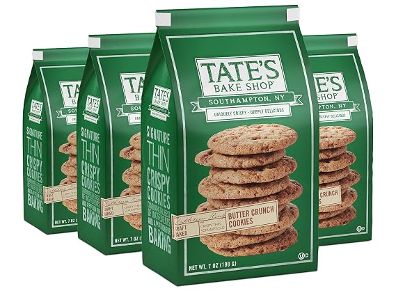 Tate's Bake Shop Butter Crunch Cookies, 7 oz