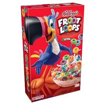 Kellogg's Frosted Flakes Cereal - Sweet Breakfast that Lets Your Great Out, Fat-Free, 19 oz Box