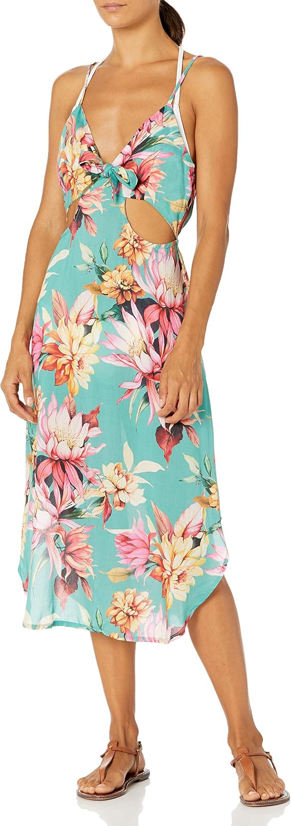 La Blanca Women's Standard Tie Front Dress Swimsuit Cover Up