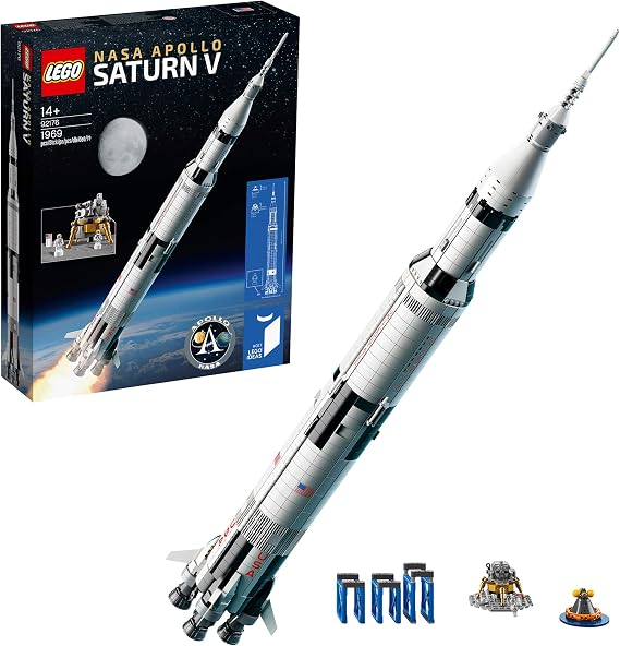 LEGOÂ® Creator LEGOÂ® Nasa Apollo Saturn V 92176 - Uzay Seven YetiÅkinler iÃ§in Koleksiyonluk Model YapÄ±m Seti (1969 ParÃ§a)