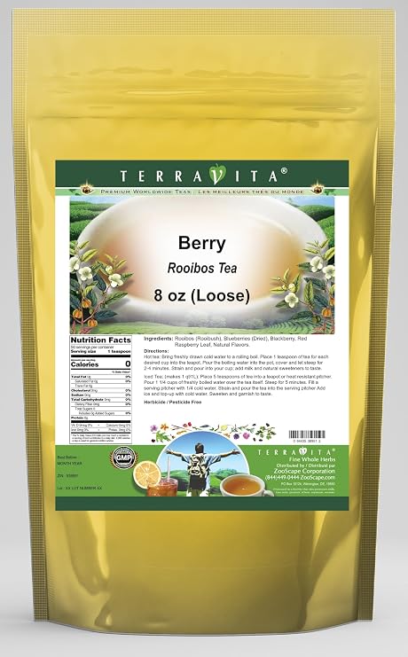 Berry Rooibos Tea (Loose) (8 oz, ZIN: 538951)
