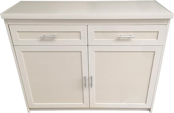 New Age Pet Ecoflex Abigail Murphy Bed, Jumbo, Antique White