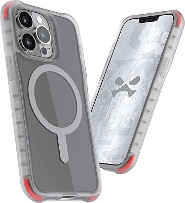 Ghostek COVERT Clear iPhone 13 Pro Max Case MagSafe Design Protective Phone Covers Anti-Yellowing Compatible with Apple MagSafe Accessories Designed for 2021 Apple iPhone 13 Pro Max 6.7 inch Clear