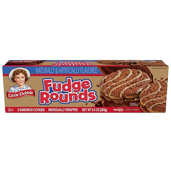 Little Debbie Fudge Rounds, 9.5 Oz