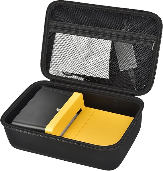 Kodak Dock ERA Plus用ケース、4x6インスタントフォトプリンター用保護ストレージバッグ、インクカートリッジ&アクセサリー、写真家や旅行者向けの耐性のあるポータブルケースボックスのみ