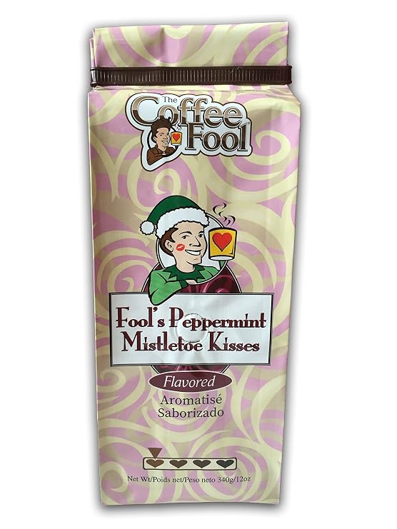 Coffee Fool's Peppermint Mistletoe Kisses (Espresso)