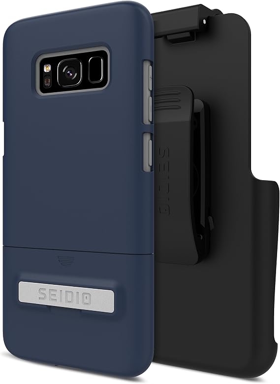 Seidio Surface Combo for Samsung Galaxy S8 - Midnight Blue/Gray
