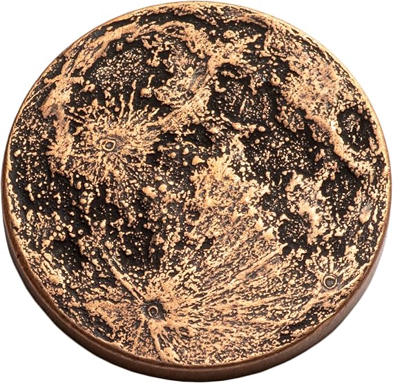 Copper Moon Coin | Lunar Reminder Token | Handmade by Shire Post Mint |