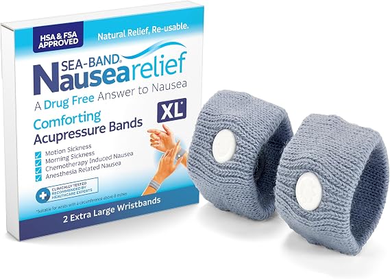 Sea-Band XL Sized Acupressure Wristbands