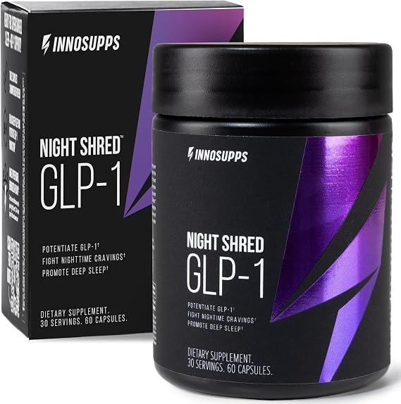 Night Shred GLP-1 Night Time Fat Burner & Sleep Support, 30 Servings