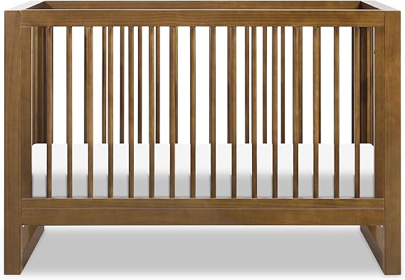 Namesake Nantucket 3-in-1 Convertible Baby Crib, Natural Walnut