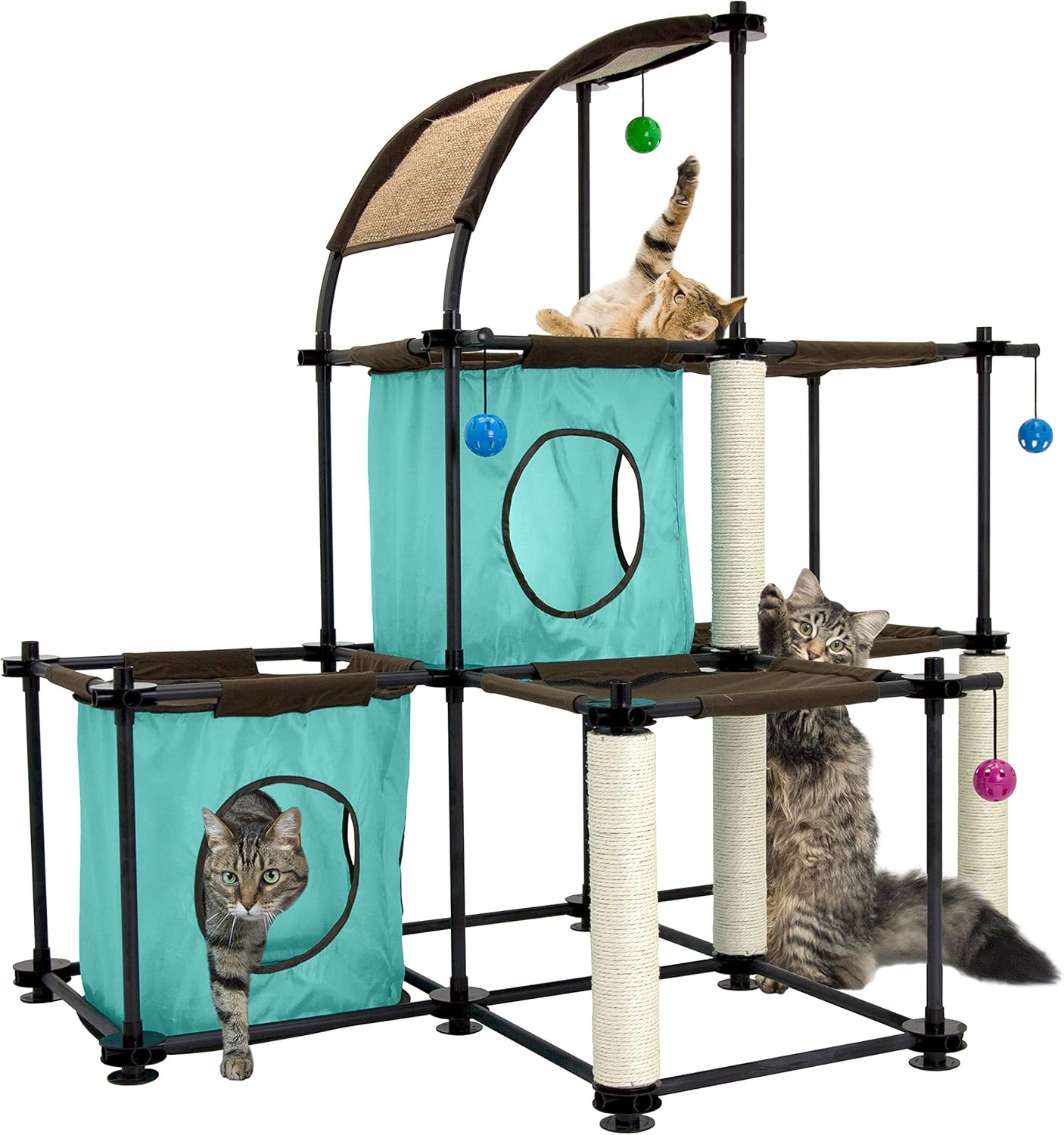 Kitty City Claw Indoor Mega Kit Cat Furniture, Corrugate Cat Scratcher