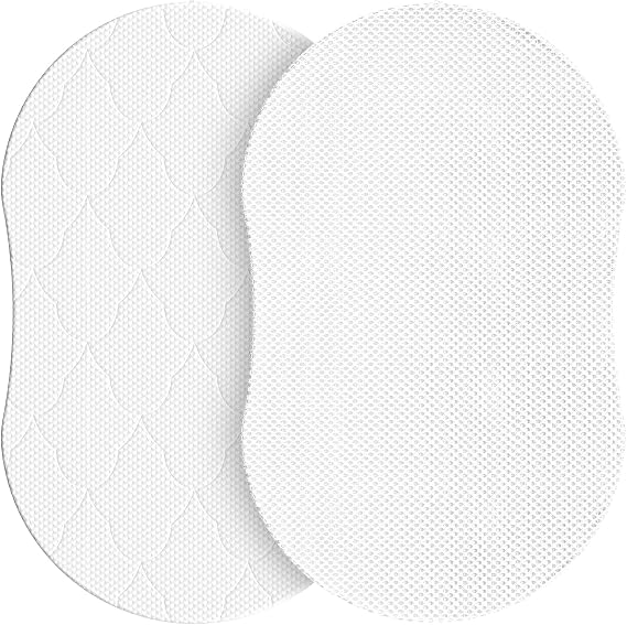 30x18 Oval Bassinet Mattress: 2" Thick Dual Side Gel Memory Foam Bassinet Mattress Fit for Halo Swivel/Luxe/Glide/Flex/Premiere Series Sleeper Bassinest - All-Season Design